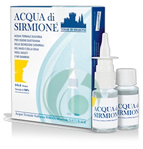 Acqua di Sirmione Protezione Vie Respiratorie Acqua Termale Spray 6 Flaconcini