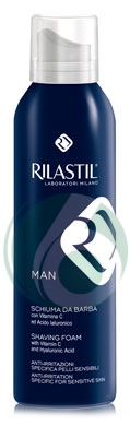 RILASTIL LINEA MAN GEL DA BARBA DELICATO E SOFFICE PELLI SENSIBILI UOMO 150 ml