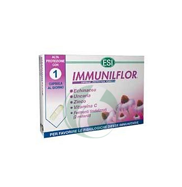 ESI LINEA DIFESE IMMUNITARIE IMMUNILFLOR INTEGRATORE ALIMENTARE 30 CAPSULE