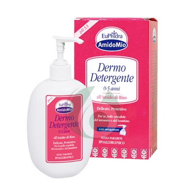 EuPhidra Linea AmidoMio Dermo Detergente Delicato Pelli Sensibili 0-5 Anni 400ml