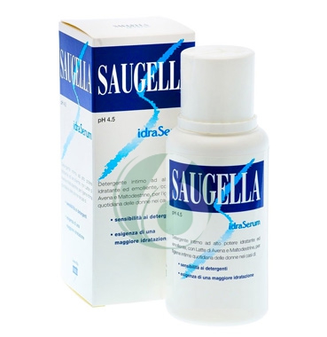 Saugella Linea Classica Blu Idraserum Detergente Intimo Delicato 200 ml