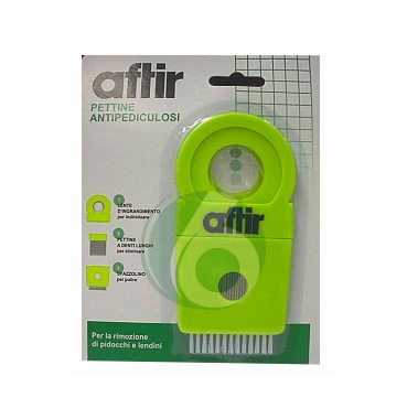 Aftir Linea Anti-Pediculosi Pettine Antiparassitario Rimuove Pidocchi e Lendini