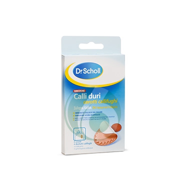 Scholl Linea Calli e Durezze Trattamento Calli Duri 6 Cerotti Callifughi