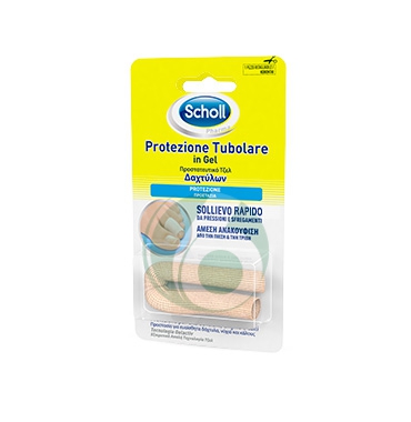 Scholl Linea Calli e Durezze Trattamento Dolore 1 Protezione tubolare in Gel