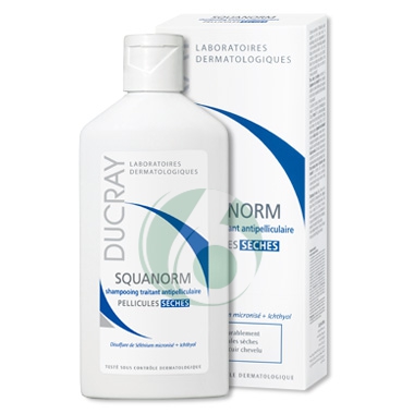 Ducray Linea Capelli Forfora Secca Squanorm Shampoo Riequilibrante 200 ml