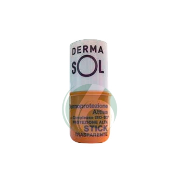 Dermasol Linea Protezione Solare SPF30 Stick Trasparente Protezione Alta 4 ml