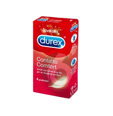 DUREX LINEA FEELING CONTATTO COMFORT PROFILATTICI CONFEZIONE CON 6 PROFILATTICI