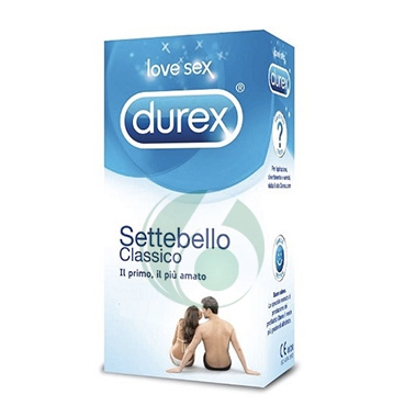 DUREX LINEA CLASSICA SETTEBELLO CLASSICO CONDOM CONFEZIONE CON 18 PROFILATTICI