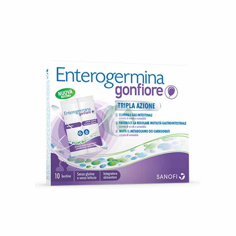 Sanofi Aventis Linea Intestino Sano Enterogermina Gonfiore Integratore 10 Buste