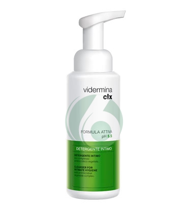 Vidermina Linea Verde CLX Detergente Intimo pH 5.5 Formula Attiva 500 ml