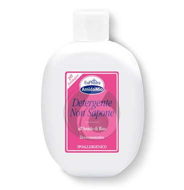 EuPhidra AmidoMio Linea Pelle Delicata Detergente non Sapone Amido di Riso 200ml