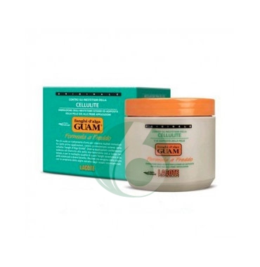 GUAM Linea Fanghi d'Alga Anticellulite Anti-Adiposit Formula a Freddo 500 g