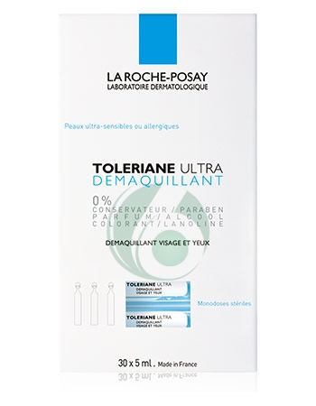 La Roche Posay Linea Toleriane Ultra Demaquillant Struccante Occhi 30 x 5 ml