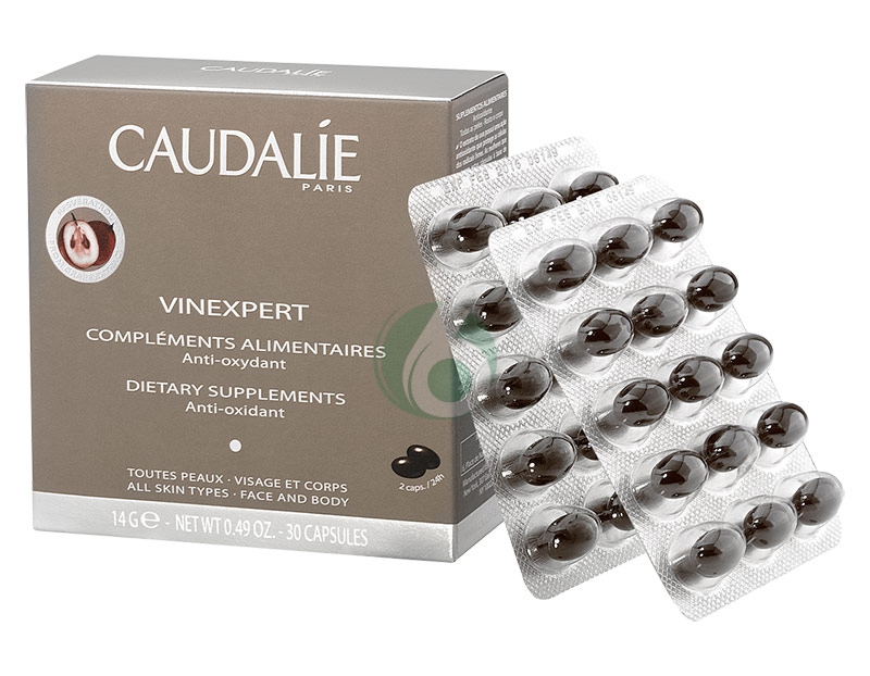 Caudalie Linea Pelle Giovane Vinexpert Caps Integratore Alimentare 30 Capsule