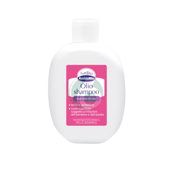 EuPhidra Linea AmidoMio Olio Shampoo Detergente Fisiologico Pelli Sensib 200 ml