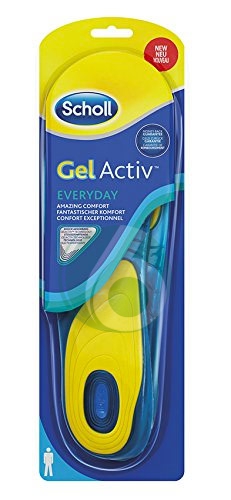 Scholl Linea Benessere dei Piedi Gel Activ Everyday 1 Paio di Solette Uomo