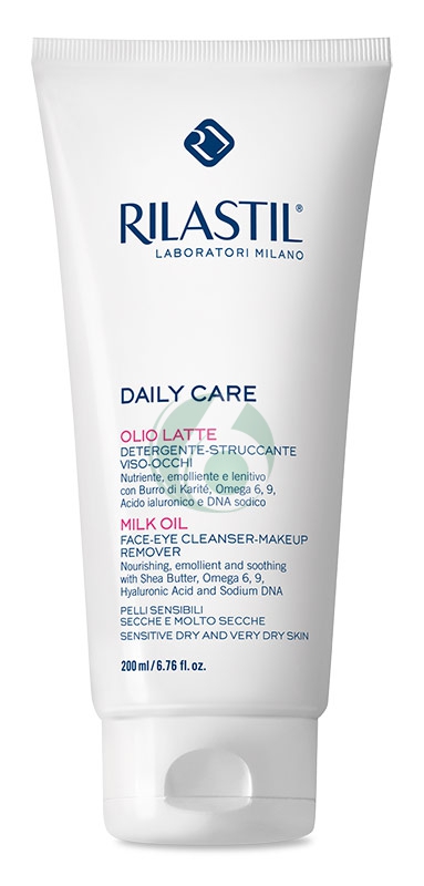 Rilastil Linea Daily Care Olio Latte Detergente Struccante Pelli Secche 200 ml