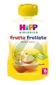 HiPP Linea Svezzamento Bio Frutta Frullata Gusto Pera e Mela 90 g