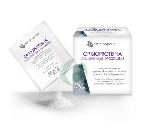 MyCli Linea OP Officina Pelle OP Bioproteina Integratore Alimentare 15 Buste