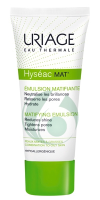 Uriage Linea Pelle Grassa Impura Hyseac Mat Crema Viso Sebonormalizzante 40 ml