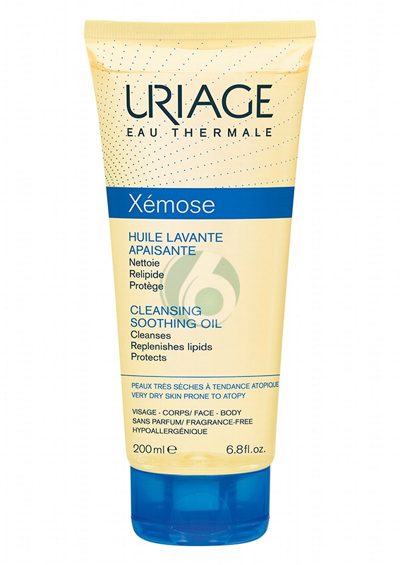 Uriage Linea Corpo Xemose Huile Nettoyante Apaisante Pelli Disidratate 200 ml