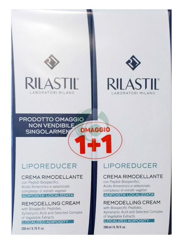 RILASTIL LINEA INESTETISMI CELLULIT LIPOREDUCER CREMA POCHETTE 2 TUBI DA 200 ml