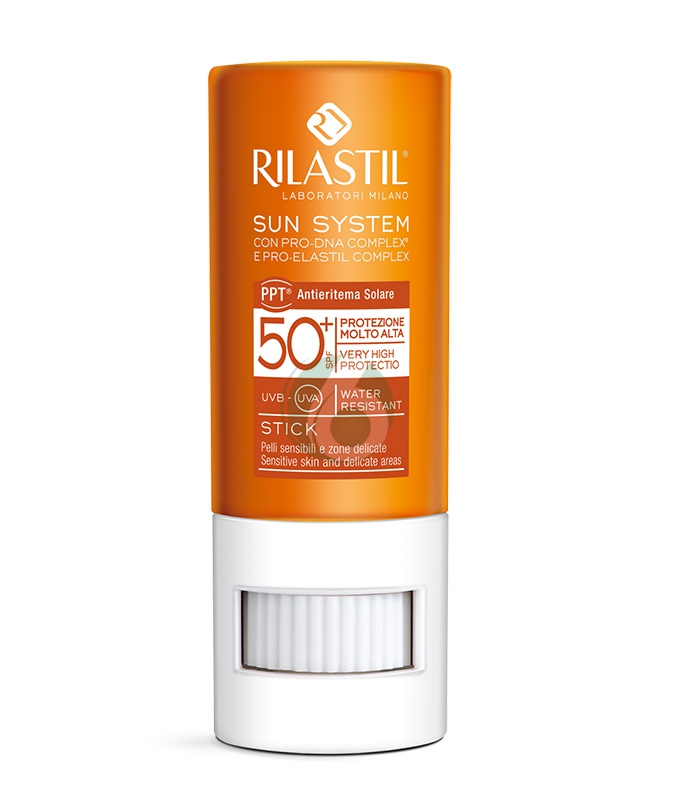 Rilastil Linea Sun System PPT SPF50+ Stick Large Zone Sensibili Delicate 8,5 ml