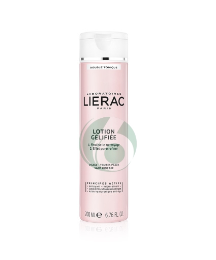 Lierac Linea Double Nettoyant Lotion Gelifiee Tonico Struccante Detergente 200ml