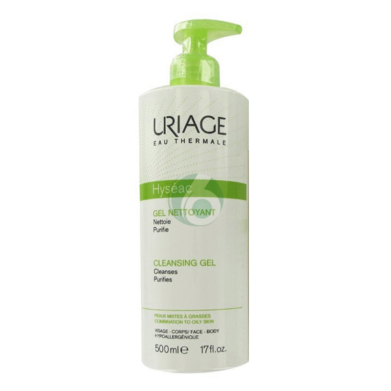 Uriage Linea Pelle Grassa Impura Hyseac Gel Detergente Purificante Viso 500 ml