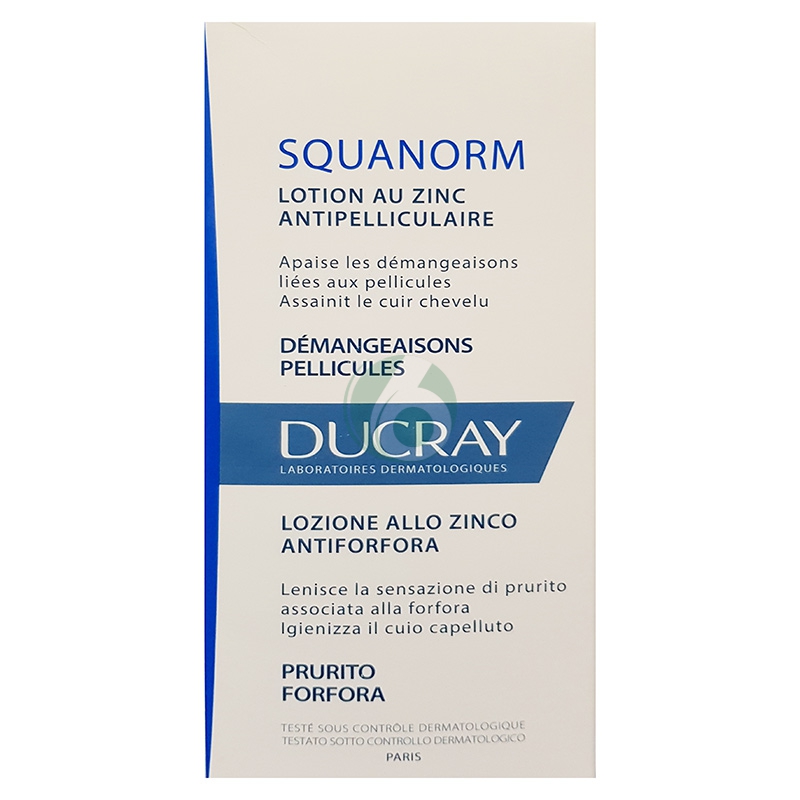 Ducray Linea Capelli Squanorm Anti-Forfora Lozione Riequilibrante Zinco 200 ml