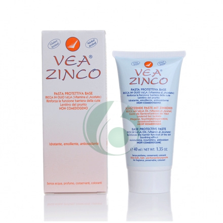 VEA Linea Pelli Sensibili Zinco Pasta Protettiva Lenitiva Emolliente 40 ml
