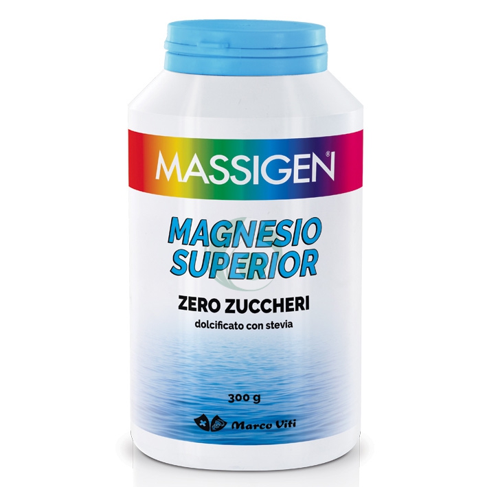 Massigen Linea Sali Minerali Magnesio Superior Integratore Polvere 300 g