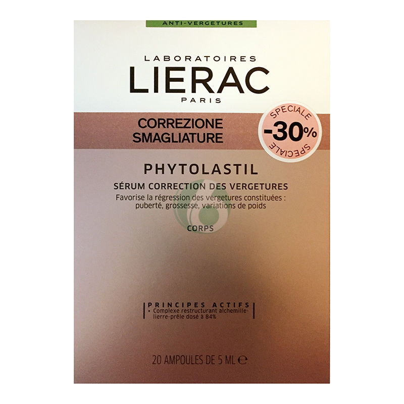 Lierac Linea Smagliature Phytolastil Trattamento Correzione 20 Fiale da 5 ml