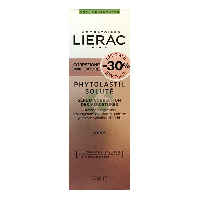 Lierac Linea Phytolastil Trattamento Solut Siero Correttivo Ristrutturante 75ml
