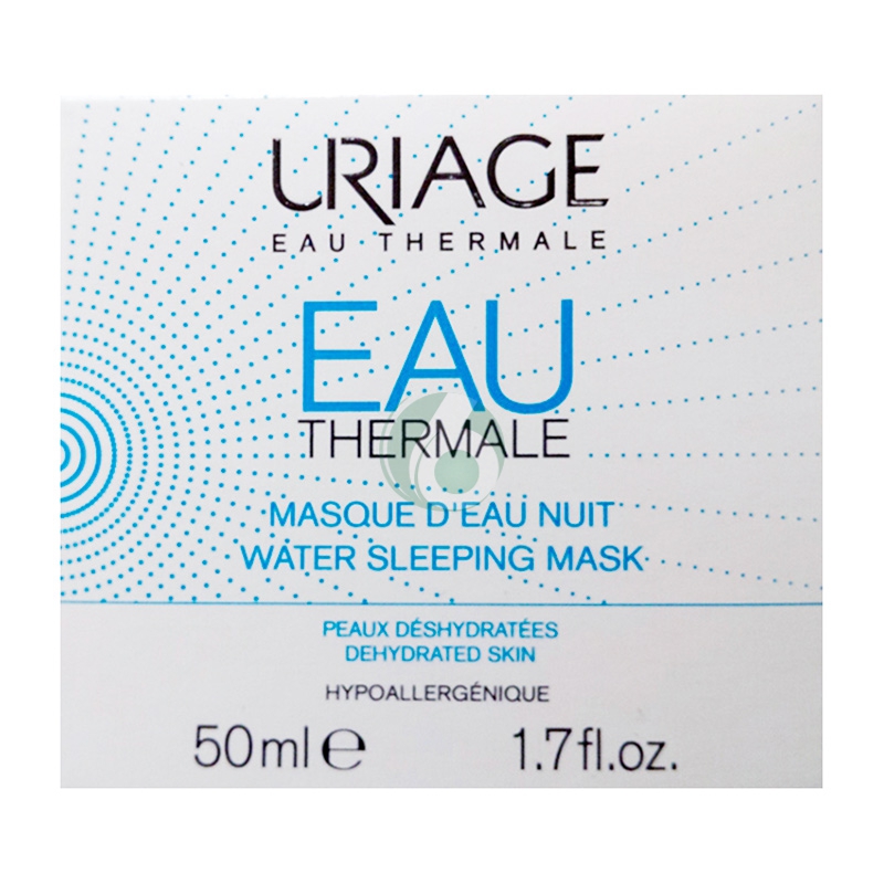 Uriage Linea Eau Thermale Masque D'Eau Nuit Maschera Acqua Gel Idratante 50 ml