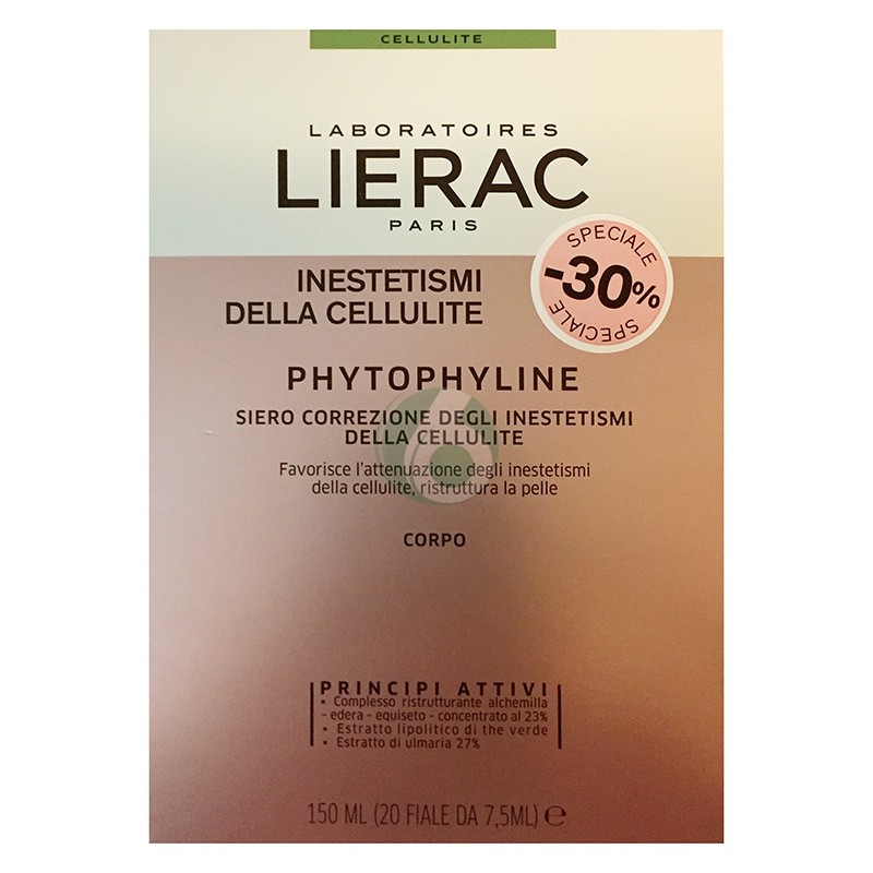 Lierac Linea Phytophyline Trattamento Intensivo Cellulite 20 Fiale da 7,5 ml