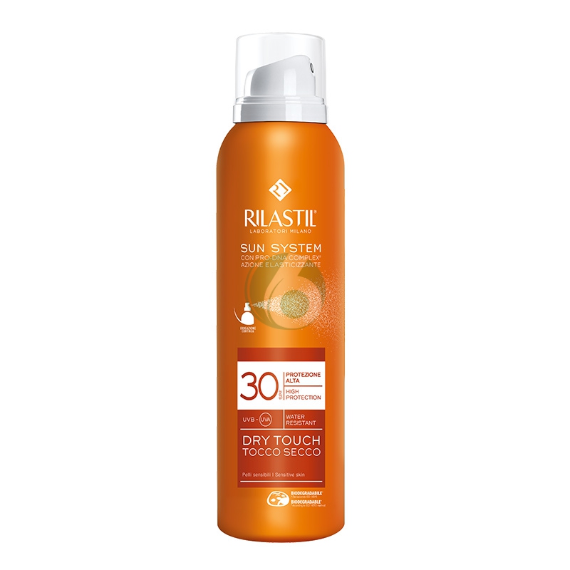 Rilastil Linea Sun System PPT SPF30 Dry Touch Spray Effetto Asciutto 200 ml