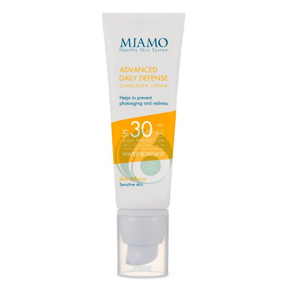 MIAMO LINEA SOLARE SPF30 AADVANCED DAILY DEFENSE SUNSCREEN CREAM-CREMA50 ml