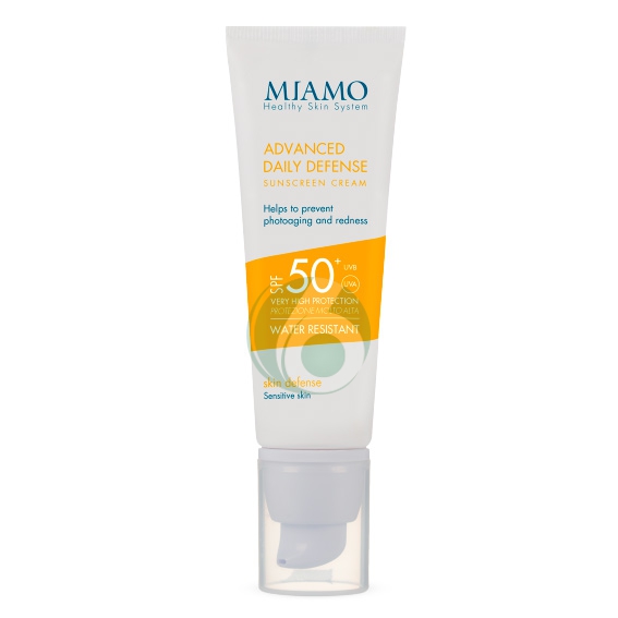 MIAMO LINEA SOLARE SPF50+ ADVANCED DAILY DEFENSE SUNSCREEN CREAM-CREMA 50 ml