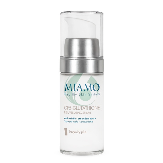 MIAMO LINEA LONGEVITY PLUS GF5-GLUTATHIONE REJUVENATING SERUM-SIERO VISO 30ml