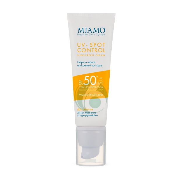 Miamo Linea Solare SPF50+ UV-Spot Control Sunscreen Cream Crema Macchie 50 ml