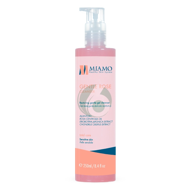 MIAMO LINEA TOTAL CARE GENTLE ROSE CLEANSER-DETERGENTE RESTITUTIVO VISO 250ml