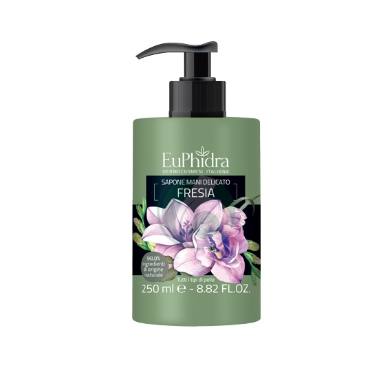 EuPhidra Linea Floreali Sapone Mani Delicato e Idratante Fresia 250 ml