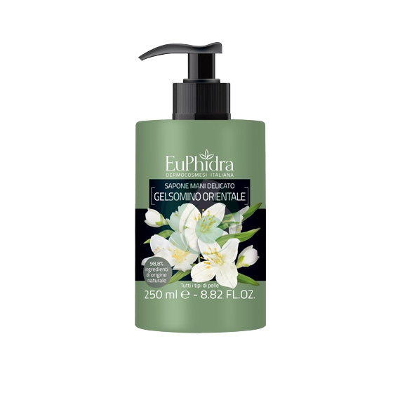 EuPhidra Linea Floreali Sapone Mani Delicato Idratante Gelsomino Orientale 250ml