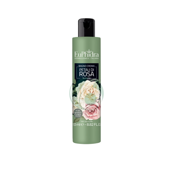 EuPhidra Linea Floreali Bagnocrema Nutriente e Protettivo Petali di Rosa 250 ml