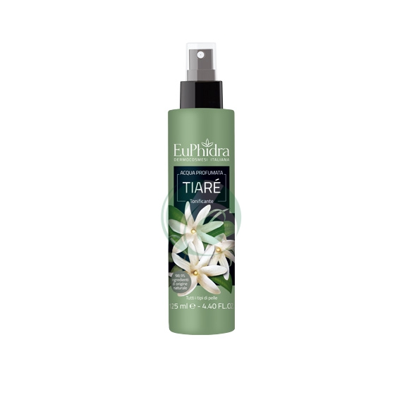 EuPhidra Linea Floreali Acqua Profumata Tonificante Rinfrescante Tiar 125 ml