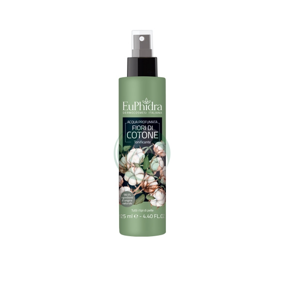 EuPhidra Linea Floreali Acqua Profumata Tonificante Fiori di Cotone 125 ml