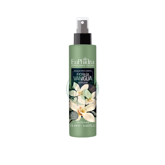 EuPhidra Linea Floreali Acqua Profumata Tonificante Fiori di Vaniglia 125 ml