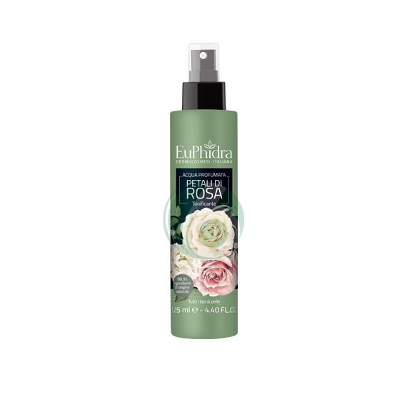 EuPhidra Linea Floreali Acqua Profumata Tonificante Petali di Rosa 125 ml