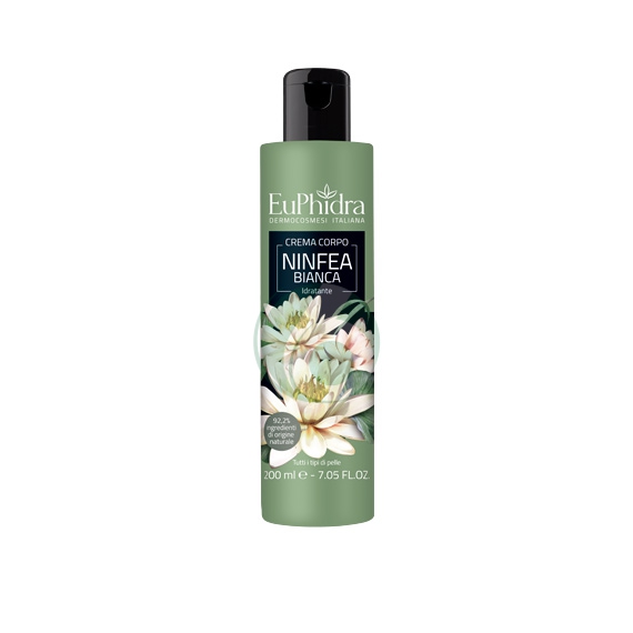 EuPhidra Linea Floreali Crema Corpo Idratante Profumata Ninfea Bianca 200 ml